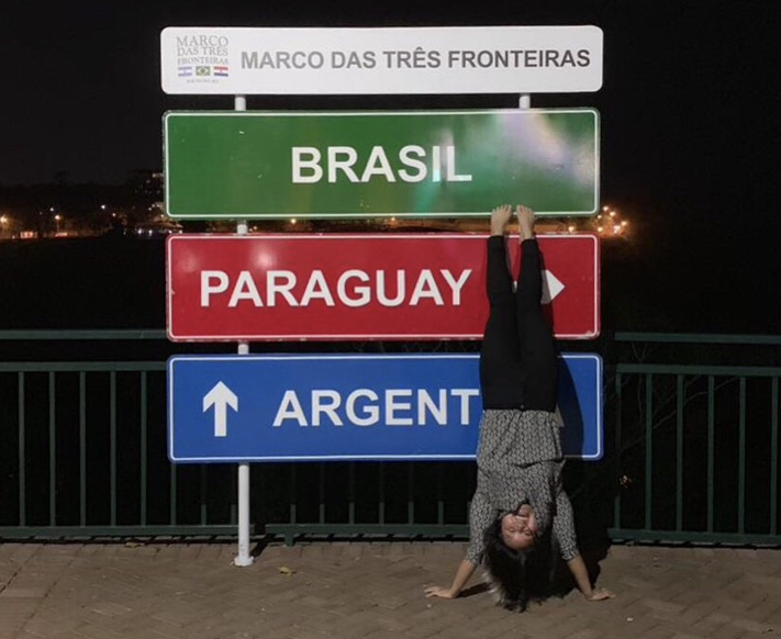 Marco das Três Fronteiras — Brasil, Paraguay, Argentina