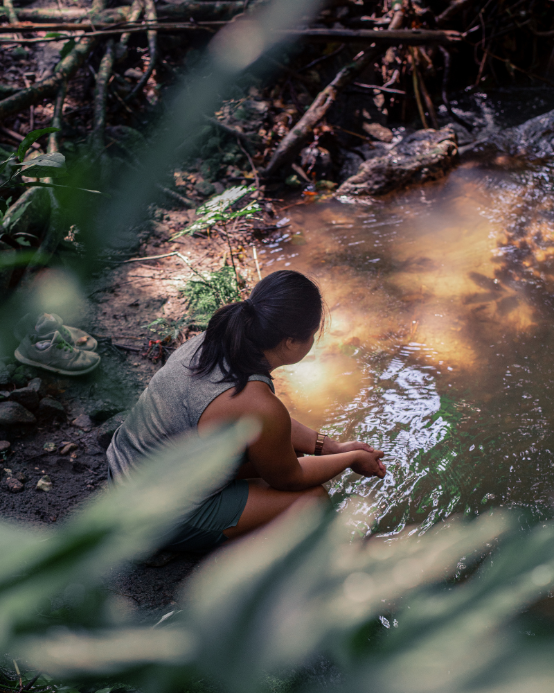 At the river — Mexico